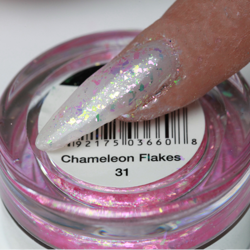 Cre8tion Nail Art Chameleon Flakes, 0.5g, CF31, 1101-0653 